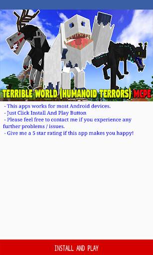 Terrible World (Humanoid Terrors) for Minecraft PE screenshot 3