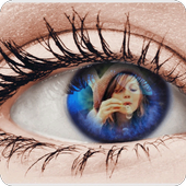 1 min App - Eye Lens Photo Frames أيقونة