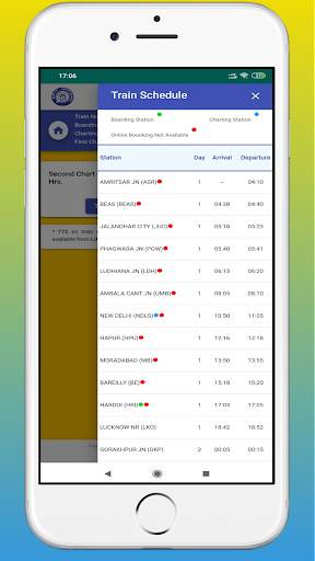 Rail Chart-IRCTC Vacant Seats screenshot 2
