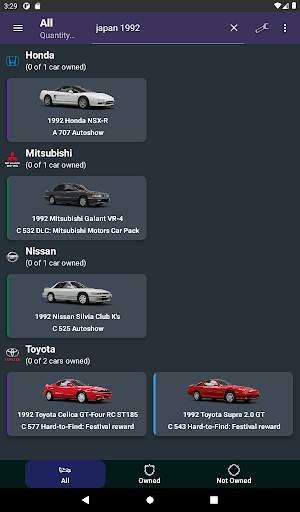 Car Tracker for Forza Horizon 4 screenshot 11