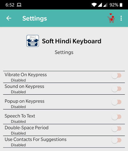 Soft Hindi Keyboard screenshot 4