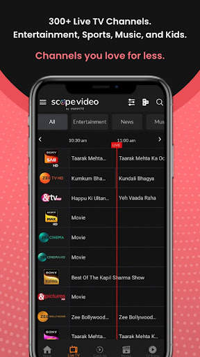 ScopeVideo By YuppTV screenshot 2
