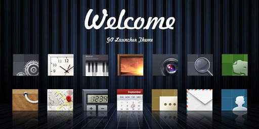 Welcome GO Launcher Theme screenshot 5