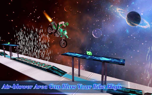 Stunt Bike Racing 3D Galaxy screenshot 1