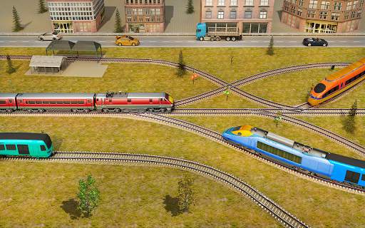 Indian Train Pro Driving Sim - City Train Game screenshot 7