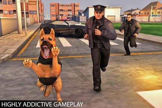 Police Dog Chase Mission Game screenshot 2