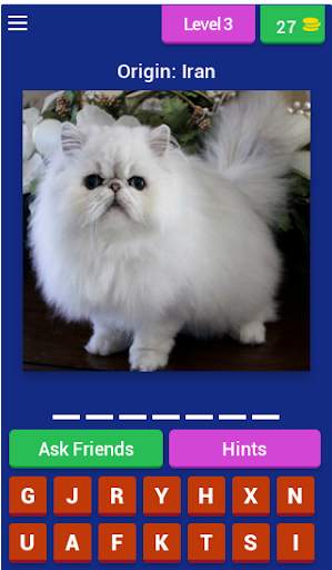 Cat Breed Quiz Game (Cat Game) screenshot 3