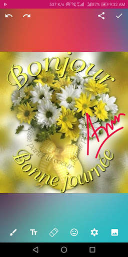Carte de voeux photo! screenshot 5