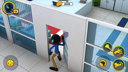 Stickman Dorm Exploration Escape Game 3D screenshot 13