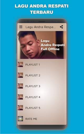 Lagu Andra Respati Full Offline screenshot 2