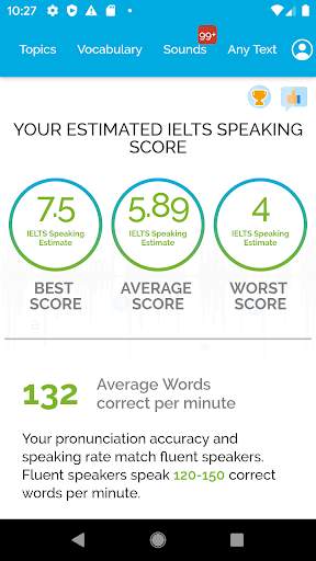 IELTSAce - Instant IELTS speaking score скриншот 8