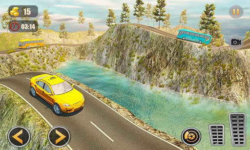 Uphill Tourist Coach Bus Driver Simulator Bus Game screenshot 6