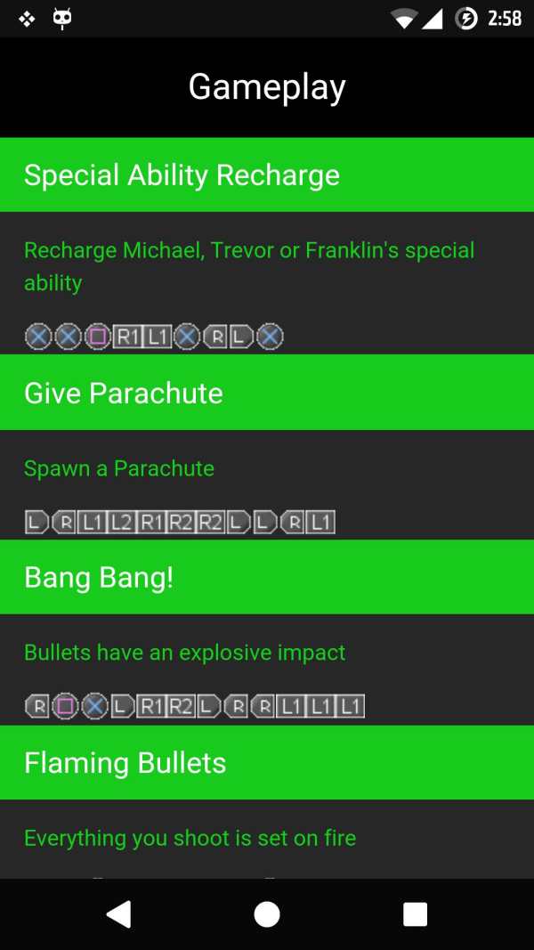 Cheat Codes for GTA 5 screenshot 5
