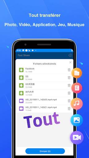 Fast Share - Transfert de fichiers, Wi-Fi gratuit screenshot 4
