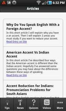 American Accent Tips 5 تصوير الشاشة