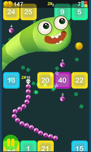 Snake Block Crush screenshot 3