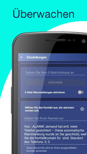 Diebstahlschutz-Handyalarm – Gratis-Handyschutz screenshot 1