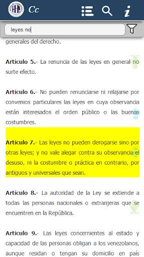 Código Civil (Cc) screenshot 3