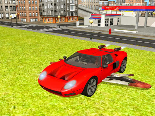 Flying Car- Vehicle Driving 3d screenshot 12