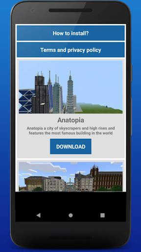 Maps City For Minecraft screenshot 5