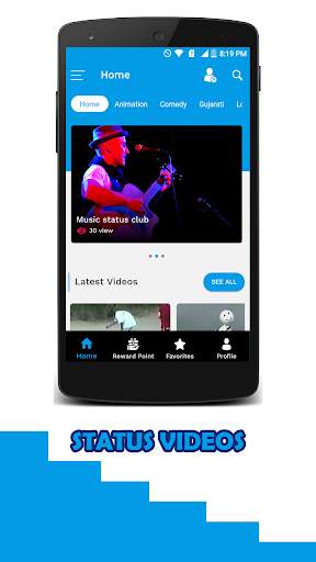 Vidsta - Video Status and Rewards screenshot 2