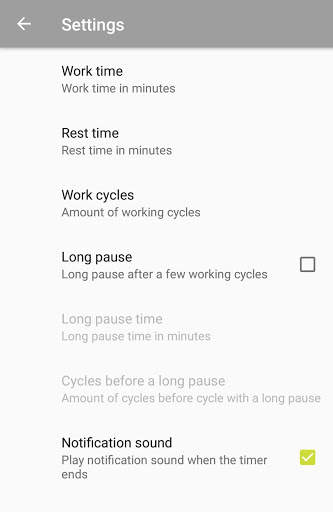 Productivity Timer screenshot 2