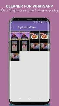 Cleaner for WhatsApp - (Duplicate files & Backup) screenshot 3