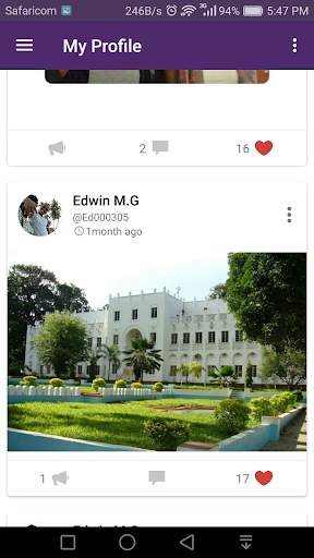 TUM Social screenshot 2