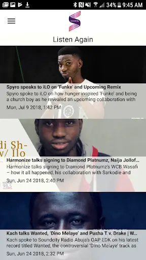 Soundcity TV and Radio App screenshot 2