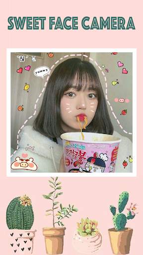 Sweet face camera screenshot 1