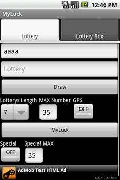 MyLuck screenshot 1