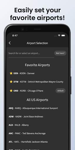 ATIS App screenshot 3