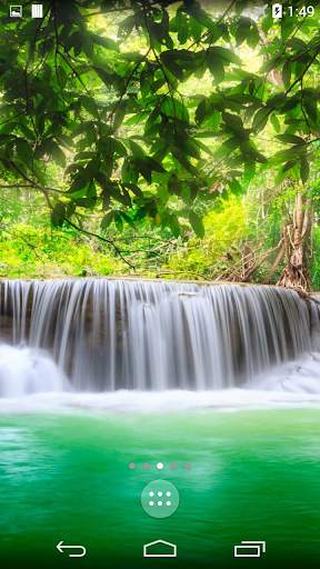 Waterfalls 4K Live Wallpaper screenshot 1