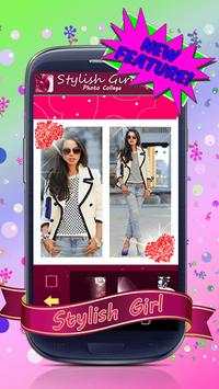 Stylish Girl Photo Collage screenshot 5