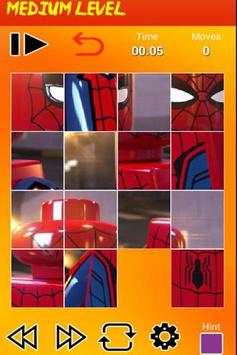 Puzzel Lego Spiderman screenshot 3