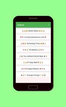 Groups for whatsapp - Live screenshot 4