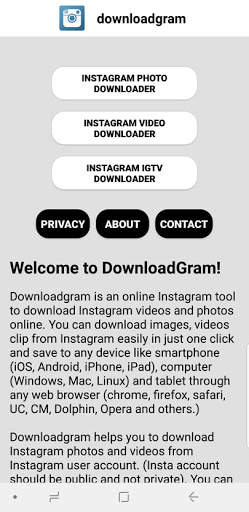 downloadgram : Instagram photo, video, IGTV screenshot 6