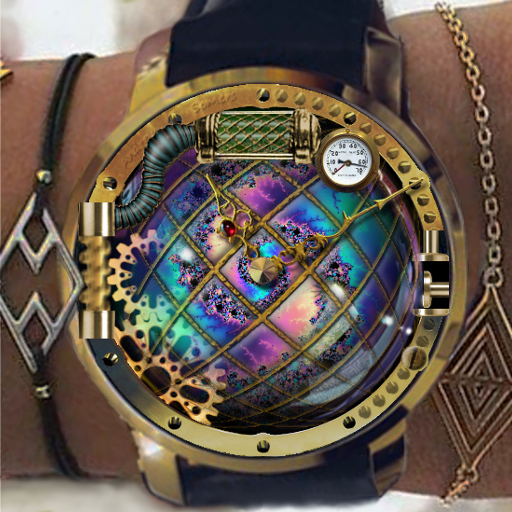 Steam Punk Clock Skin icon