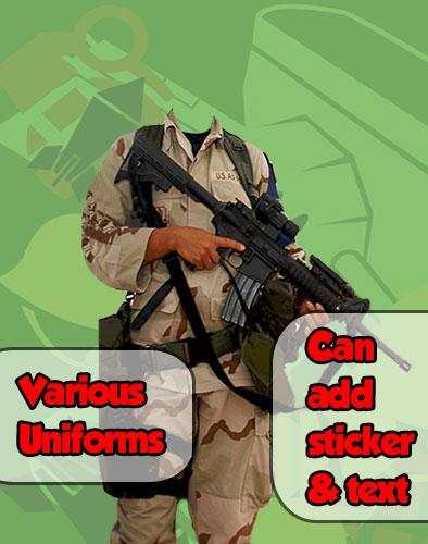 Army Photo Frame Maker screenshot 8