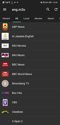 IPTV Player screenshot 1