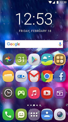 Launcher Theme for ROG Phone screenshot 2