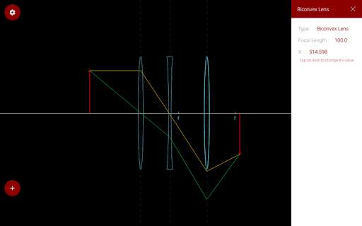 Ray Optics, Optics Physics, Ray Diagram Simulation screenshot 7