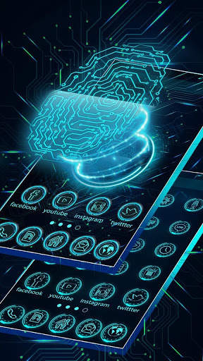 Future Technology موضوعات خلفيات أيق 1 تصوير الشاشة