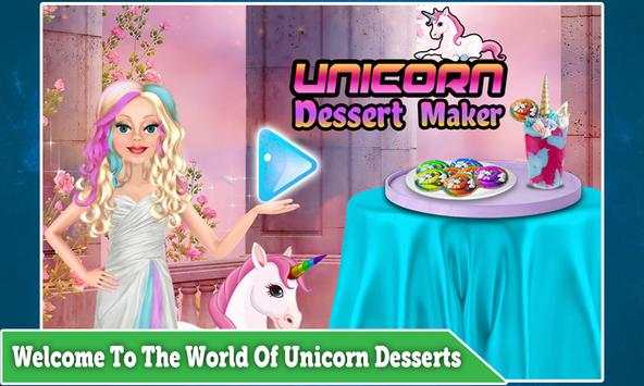 Unicorn Ice Cream Milkshake Maker! Chef Game screenshot 1