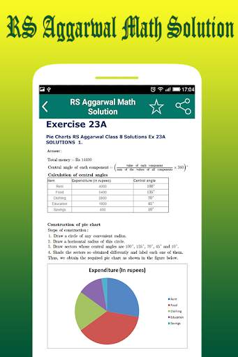 RS Aggarwal Class 8 Math Solution offline screenshot 5