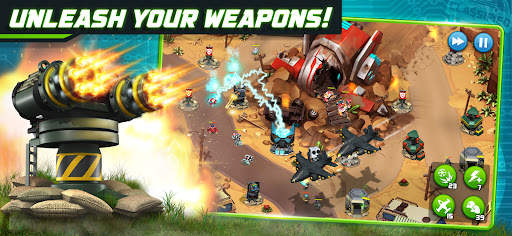 Alien Creeps - Tower Defense screenshot 1