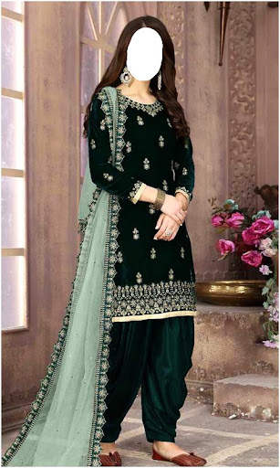 Designer Patiala Dress Photos screenshot 4