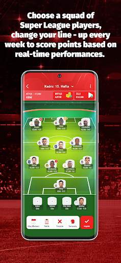 Petrol Ofisi Sosyal Lig: Fantasy Football Game screenshot 4