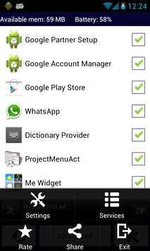 Task Killer screenshot 2