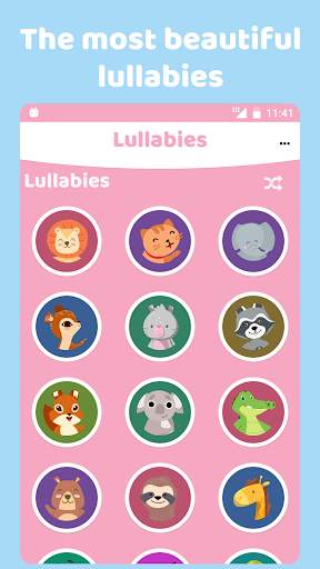Lullabies for babies - white noise screenshot 2